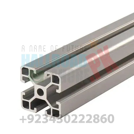 NETRCRHOM 4040 Aluminiumprofil – 49,6 Cm, T-Schlitze, Eloxiert Schwarz, 10 Stück, Für 3D-Drucker & CNC