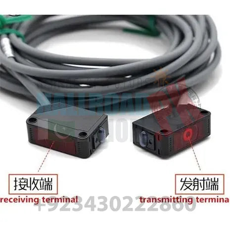 Interruttore Fotoelettrico Laser BG-T3000N Con Piastra Riflettente R1000N – Sensore Di Prossimità, Distanza 300mm/10m