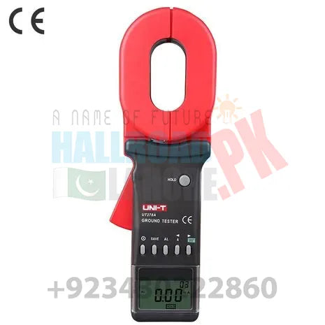 UNI-T UT278A+ Clamp Earth Tester – Data Storage, Visual & Audible Alarms, For Ground Resistance Testing