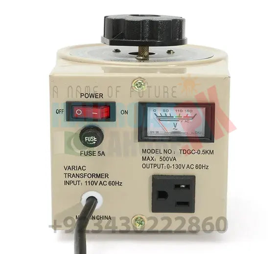 TDGC-0.5KVA 500VA Variac 0-300V AC Transformer Voltage Regulator