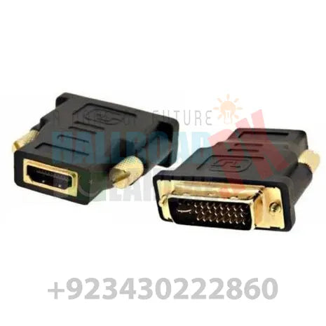 Dvi To Hdmi Converter Dvi-i Male To Hdmi Female Video Plug Adapter