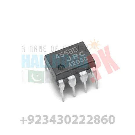 JRC4558D Dual Op Amp 4558D in Pakistan