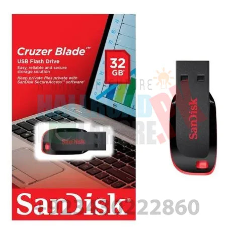 SanDisk Cruzer Blade 32GB USB 2.0 Flash Drive in Pakistan