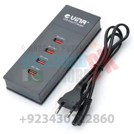 4 Ports 5A USB Charger Device 2+1+1+1 Ampere