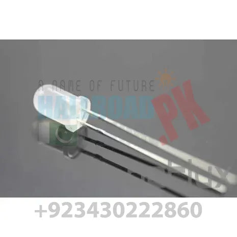 Diffused White Led 5mm In Oval Shape
