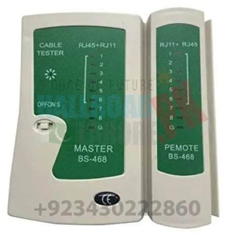 Network Cable Tester Master Bs 468 Rj45 Rj11