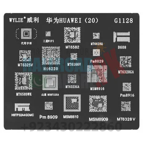 BGA Stencil G1128 For Huawei Series