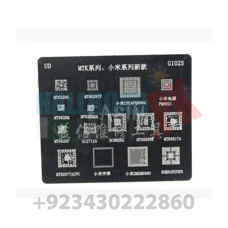BGA Stencil G1025 For MTK Xiaomi
