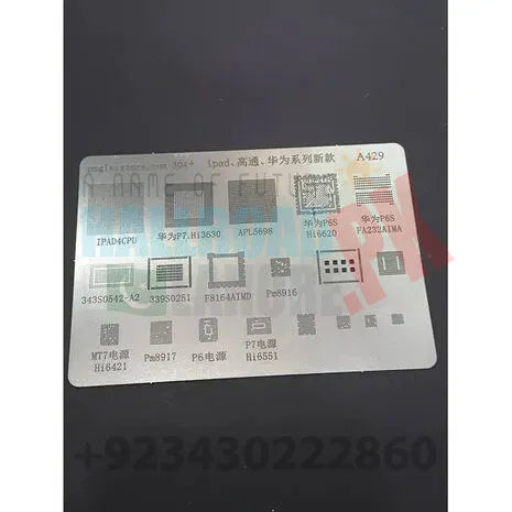 BGA Stencil A429 For ipad4