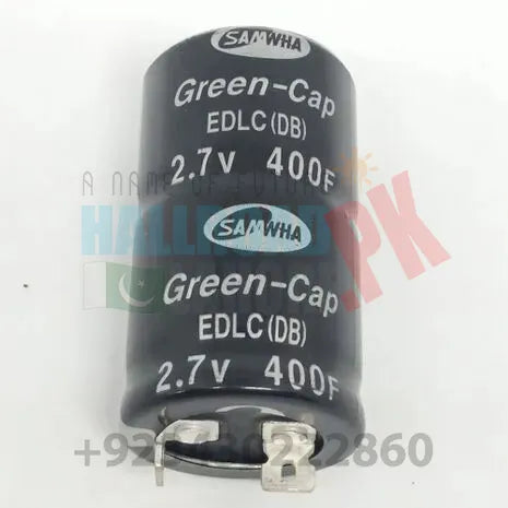 400f 2.7v Dc Supercapacitor Battery High Frequency Ultra Capacitor For Auto Power Supply