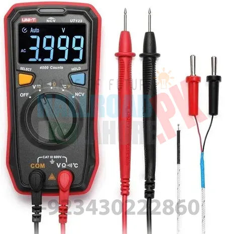 UNI T UT 123 UT123 Residential Digital Multimeter