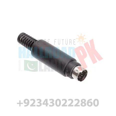 Mini Din Male Solder 8 Pin Connector