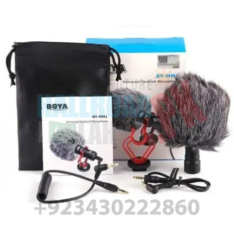 Mic BOYA BY-MM1 Professional Microphone Best For Vlog  Tiktok For Cameras And Phone