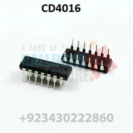 Cd4016 Quad Bilateral Analog Switch Ic
