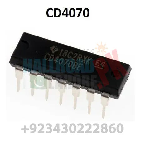 Cd4070 Cd4070 Quad Xor Gate Ic – Hallroadlahore.pk