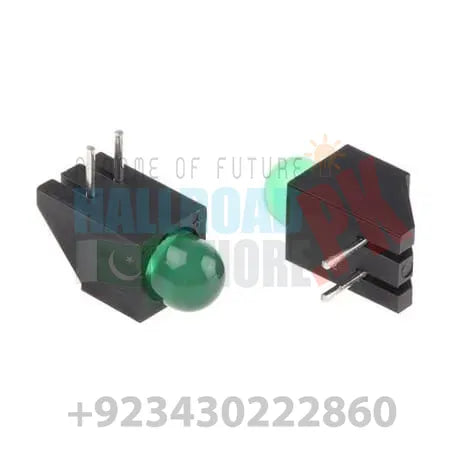 3mm Right Angle Green LED Indicator Holder