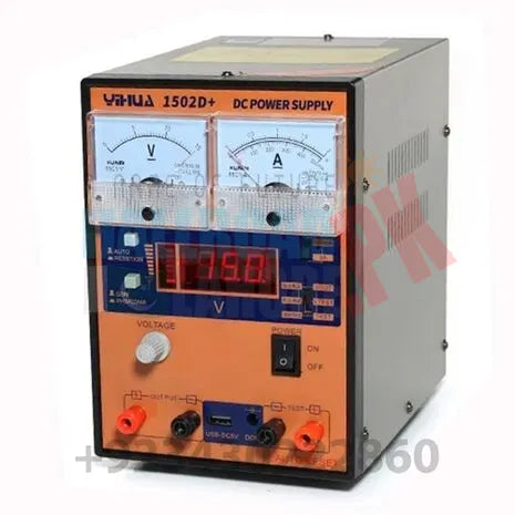 15V 2A Adjustable DC Power Supply YH1502D+