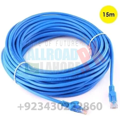 15m Cat6 Utp RJ45 Ethernet Patch LAN Cable Cord