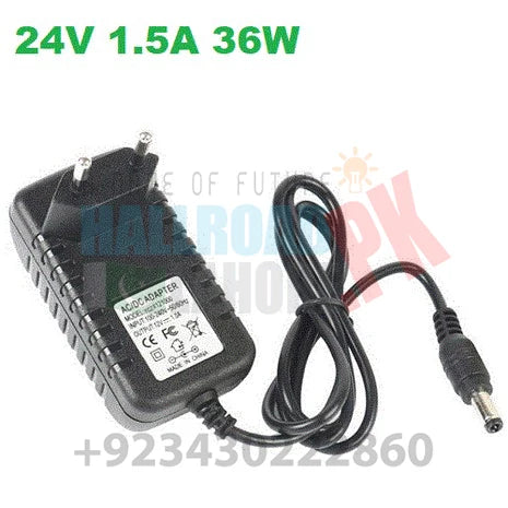 24v 1.5a Ac Dc Power Supply Adapter Charger
