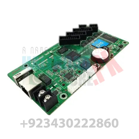Hd-d15 Asynchronous Full Color Led Display Control Card 4*hub75 Data Interface Rgb ,384x64 Pixels,small Size Screen Control Card