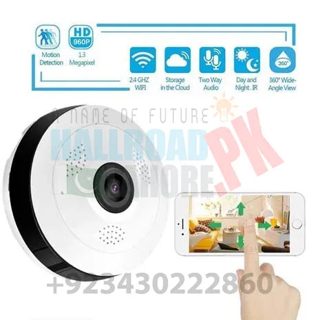 Panoramic Wide Angle MINI Cctv Camera V380 Smart IP Camera