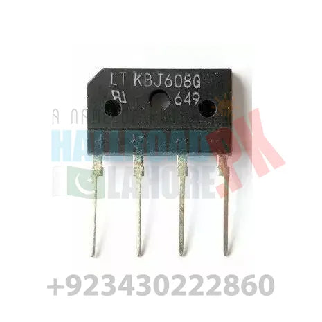 KBJ608G Bridge Rectifier 800V 6A [replace KBJ406 600v 4A