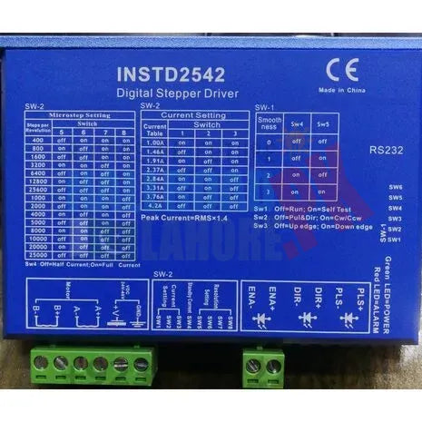 INSTD2542 NEMA34 Digital Stepper Motor Driver