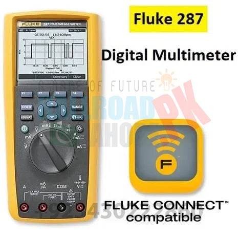 Fluke 287 True RMS Digital Electronic Data Logging Multimeter Fluke Connect Compatible