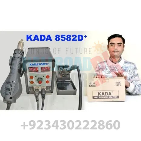 Kada 8582d+ Digital Smd Rework Station Heat Gun Hot Air Gun Welding Machine