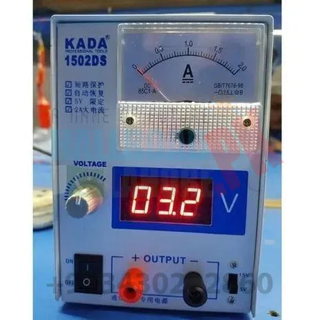 Kada 1502ds Adjustable Digital Power Supply 12v 2a Dc Regulator Supply For Mobile Repairing