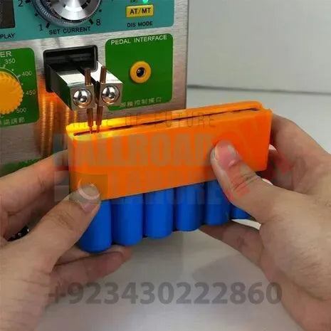 Lithium Battery Fixture Single Row Double-sided 18650 Battery Spot Welding Fixer Battery Pack Fast Welding Fixed Bracket G8tb