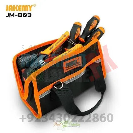 27X12X15CM JAKEMY JM-B03 Small Professional Tool Bag In Pakistan