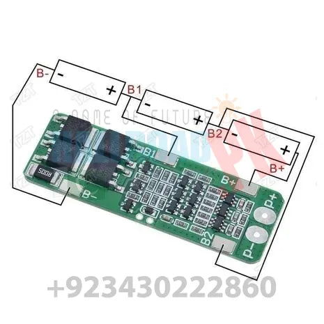 3S BMS 20A Li-ion Lithium Battery 18650 PCB Charger Protection Board