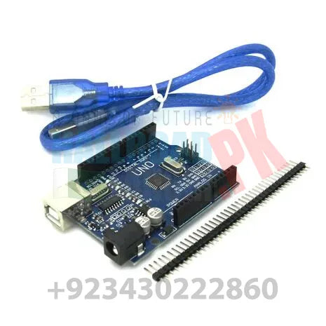 Arduino Uno R3 SMD Board Kit With USB Cable