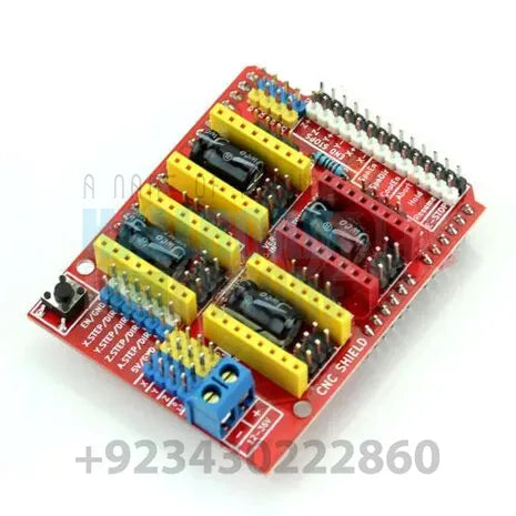 Arduino Cnc Shield V3 A4988 Drv8825 Driver Expansion Board In Pakistan