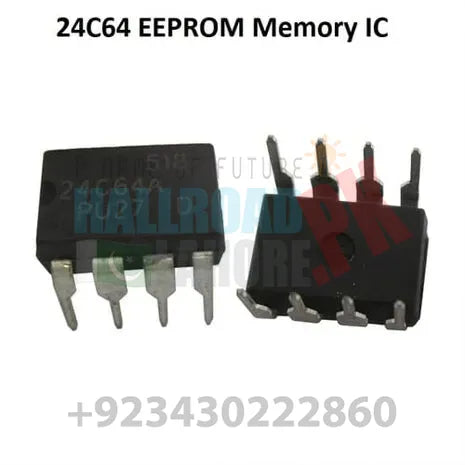 24c64 Serial Eeprom 64k Memory Ic