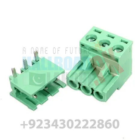 5.08mm Pitch 3 Pin Connector Pcb Mount Right Angle Bent Screw Terminal