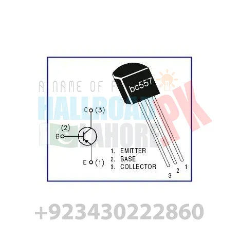 Bc557 Pnp Transistor – Hallroadlahore.pk