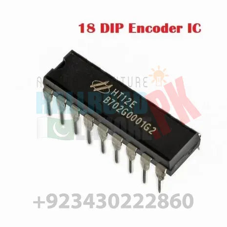 Ht Hall Encoder Rf Encoder Ic Ht12e 18 Dip – Hallroadlahore.pk