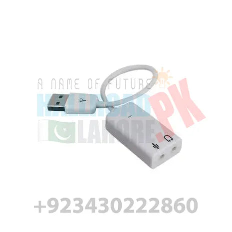 2.0 Virtual 7.1 Channel 3D External USB Sound Adapter