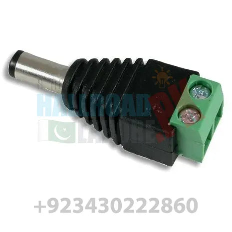 Male 2.1x5.5mm DC Power Plug Jack Adapter Wire Connector DC Jack
