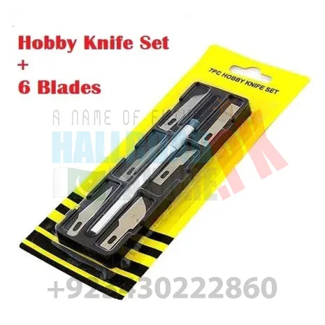 Hobby Knife Set 7pc