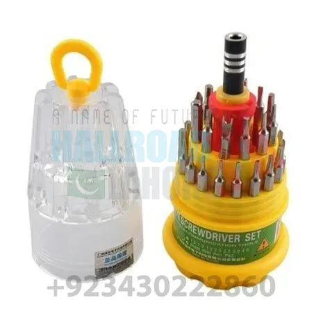 Low Quality Jackly 31 In 1 Screw Driver Set Screwdriver With Toolkit Low Quality
