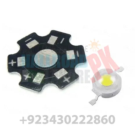 1w High Power White Smd Led With Heatsink