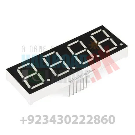Common Anode 4 Digit 7 Segment Red Led Display