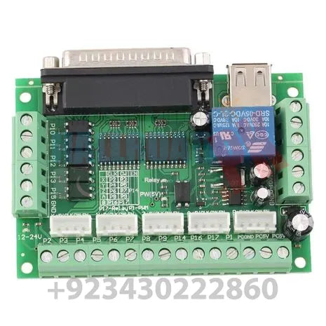 Mach3 Breakout Board 5 Axes Cnc Breakout Board