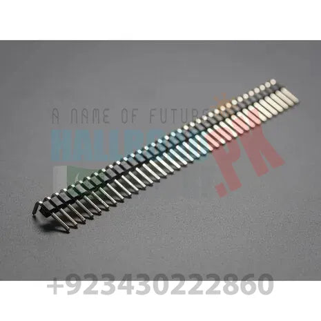 40 Pin 90 Degree Right Angle Male Header Break Away Bent Header