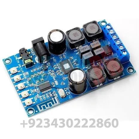 50wx2 Xy-502b Bluetooth Digital Amplifier Board Module Stereo Dual Channel Dc 4.5-27v