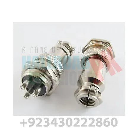 XLR 3 Pin Cable Connector 16mm Chassis Mount 3pin plug Adapter