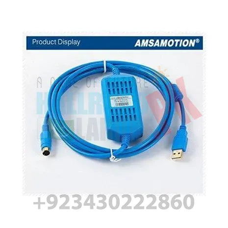 Amsamotion USB-SC09-FX Isolated Communication Cable Suitable Mitsubishi FX Series PLC Programming Cable
